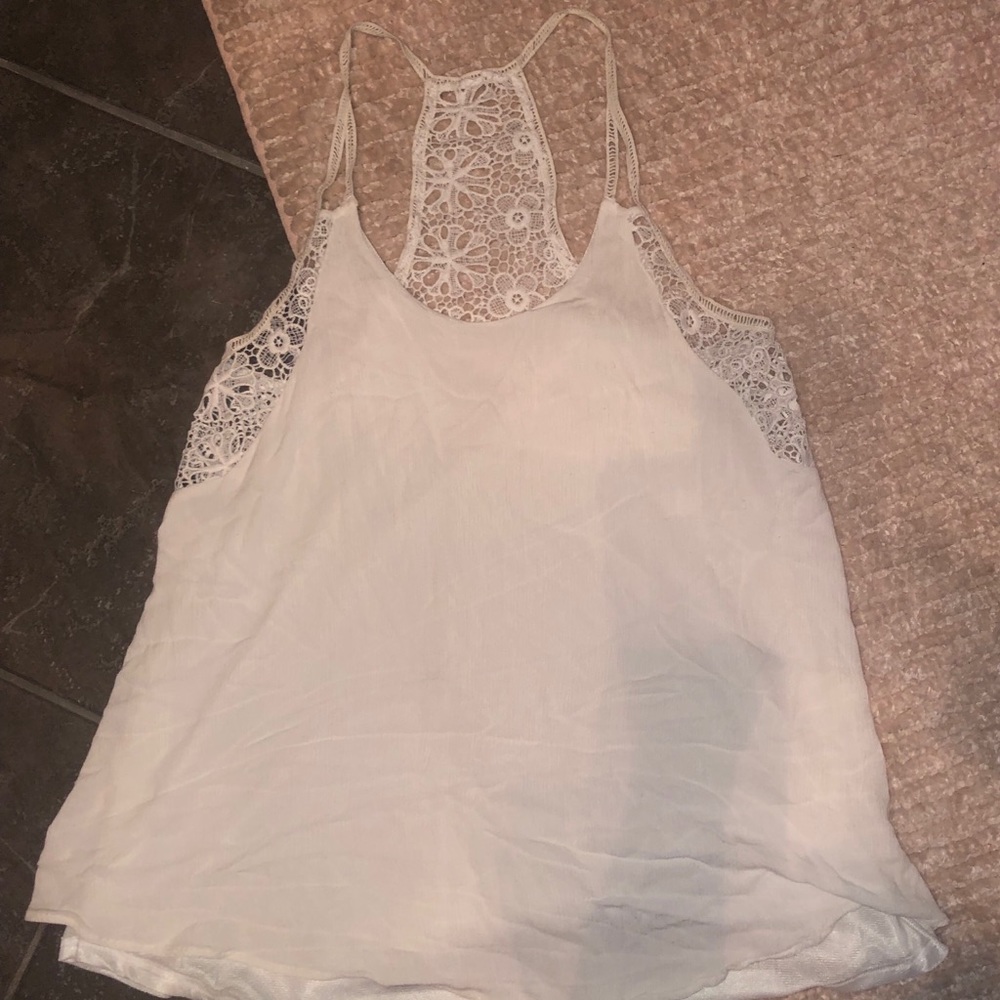 Lush white lace dress size L